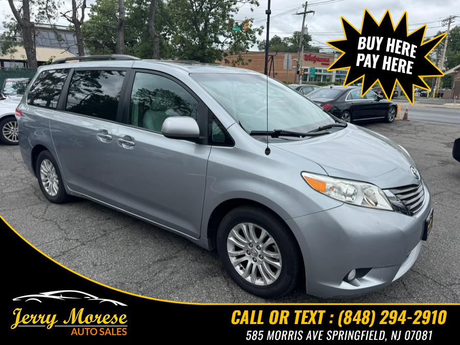 2013 Toyota Sienna 5dr 8-Pass Van V6 XLE FWD, available for sale in Springfield, New Jersey | Jerry Morese Auto Sales. Springfield, New Jersey 2013 Toyota Sienna 5dr 8-Pass Van V6 XLE FWD, available for sale in Springfield, New Jersey | Jerry Morese Auto Sales. Springfield, New Jersey
