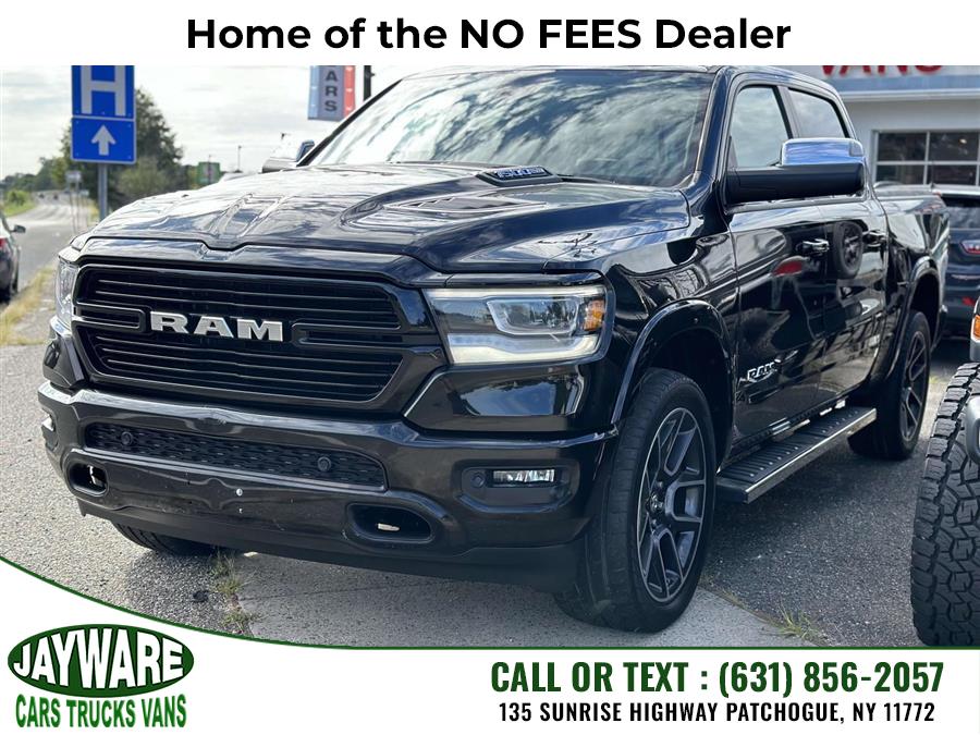 2019 Ram 1500 Laramie 4x4 Crew Cab 5'7" Box, available for sale in Patchogue, New York | Jayware Cars Trucks Vans. Patchogue, New York 2019 Ram 1500 Laramie 4x4 Crew Cab 5'7" Box, available for sale in Patchogue, New York | Jayware Cars Trucks Vans. Patchogue, New York