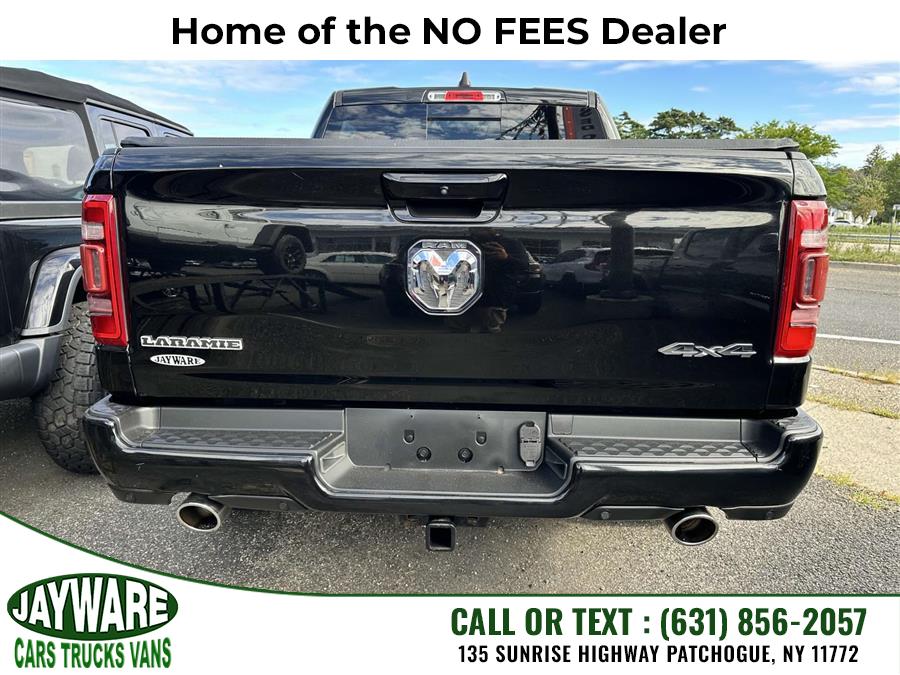 2019 Ram 1500 Laramie 4x4 Crew Cab 5'7" Box, available for sale in Patchogue, New York | Jayware Cars Trucks Vans. Patchogue, New York 2019 Ram 1500 Laramie 4x4 Crew Cab 5'7" Box, available for sale in Patchogue, New York | Jayware Cars Trucks Vans. Patchogue, New York