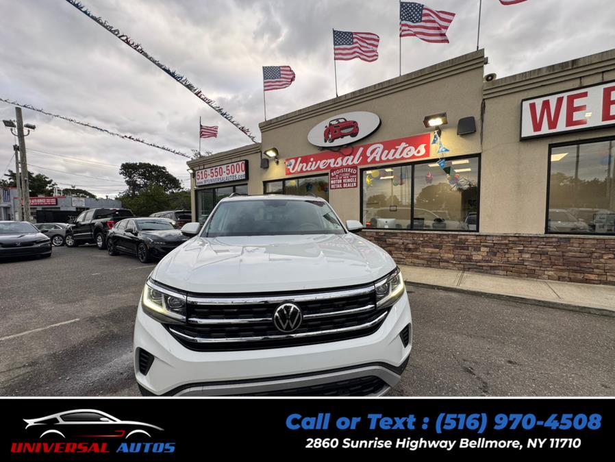 2022 Volkswagen Atlas 3.6L V6 SE w/Technology FWD, available for sale in Bellmore, New York | Universal Autos. Bellmore, New York 2022 Volkswagen Atlas 3.6L V6 SE w/Technology FWD, available for sale in Bellmore, New York | Universal Autos. Bellmore, New York