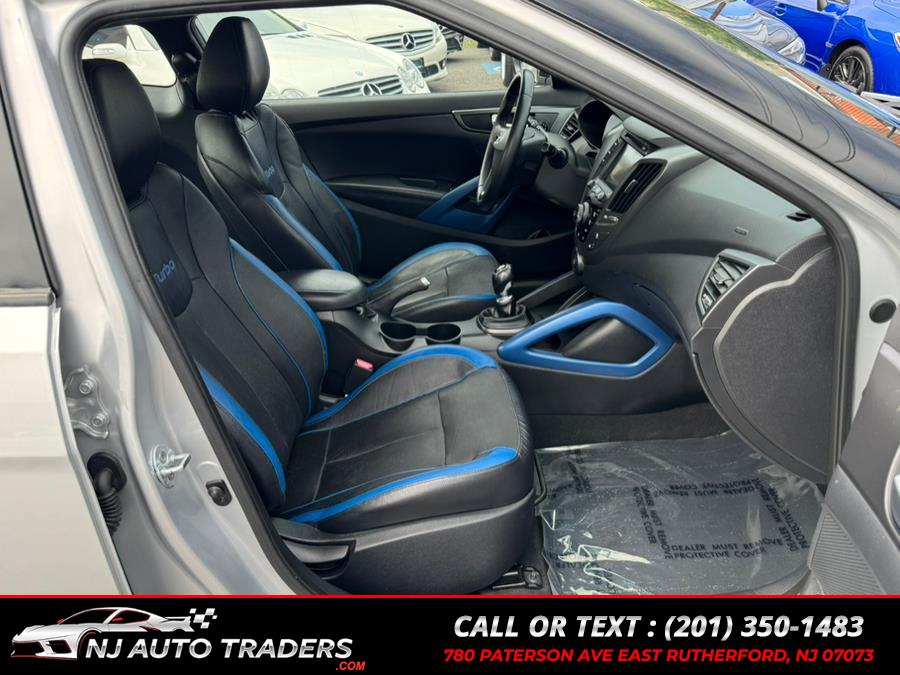 2013 Hyundai Veloster 3dr Cpe Man Turbo w/Blue Int, available for sale in East Rutherford, New Jersey | NJ Auto Traders. East Rutherford, New Jersey 2013 Hyundai Veloster 3dr Cpe Man Turbo w/Blue Int, available for sale in East Rutherford, New Jersey | NJ Auto Traders. East Rutherford, New Jersey