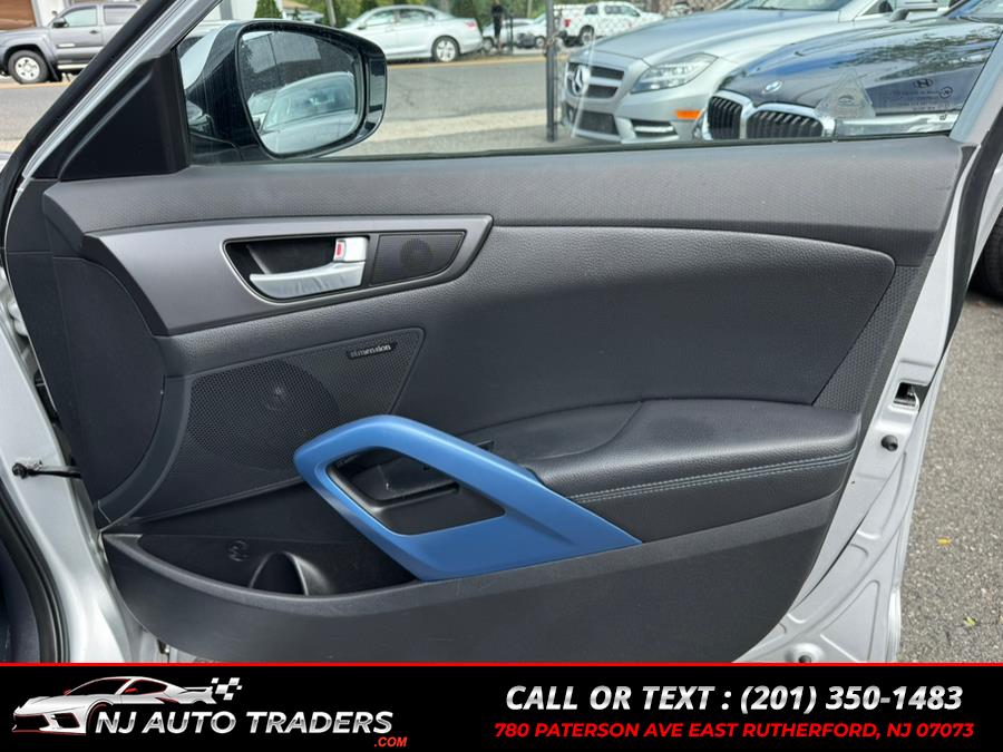 2013 Hyundai Veloster 3dr Cpe Man Turbo w/Blue Int, available for sale in East Rutherford, New Jersey | NJ Auto Traders. East Rutherford, New Jersey 2013 Hyundai Veloster 3dr Cpe Man Turbo w/Blue Int, available for sale in East Rutherford, New Jersey | NJ Auto Traders. East Rutherford, New Jersey