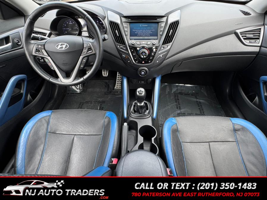2013 Hyundai Veloster 3dr Cpe Man Turbo w/Blue Int, available for sale in East Rutherford, New Jersey | NJ Auto Traders. East Rutherford, New Jersey 2013 Hyundai Veloster 3dr Cpe Man Turbo w/Blue Int, available for sale in East Rutherford, New Jersey | NJ Auto Traders. East Rutherford, New Jersey
