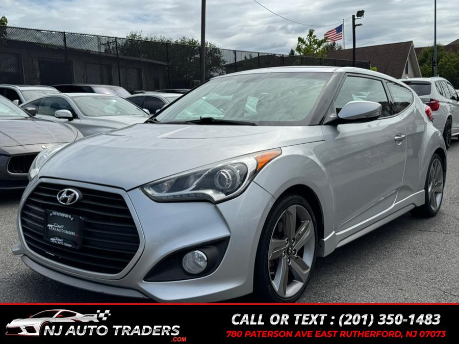 2013 Hyundai Veloster 3dr Cpe Man Turbo w/Blue Int, available for sale in East Rutherford, New Jersey | NJ Auto Traders. East Rutherford, New Jersey 2013 Hyundai Veloster 3dr Cpe Man Turbo w/Blue Int, available for sale in East Rutherford, New Jersey | NJ Auto Traders. East Rutherford, New Jersey