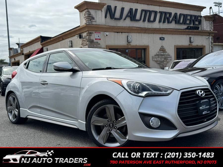 2013 Hyundai Veloster 3dr Cpe Man Turbo w/Blue Int, available for sale in East Rutherford, New Jersey | NJ Auto Traders. East Rutherford, New Jersey 2013 Hyundai Veloster 3dr Cpe Man Turbo w/Blue Int, available for sale in East Rutherford, New Jersey | NJ Auto Traders. East Rutherford, New Jersey