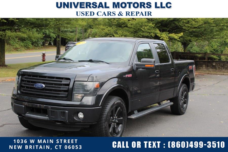 2014 Ford F-150 4WD SuperCrew 145" FX4, available for sale in New Britain, Connecticut | Universal Motors LLC. New Britain, Connecticut 2014 Ford F-150 4WD SuperCrew 145" FX4, available for sale in New Britain, Connecticut | Universal Motors LLC. New Britain, Connecticut