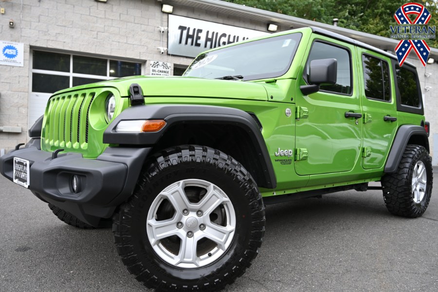 2020 Jeep Wrangler Unlimited Sport S 4x4, available for sale in Waterbury, Connecticut | Highline Car Connection. Waterbury, Connecticut