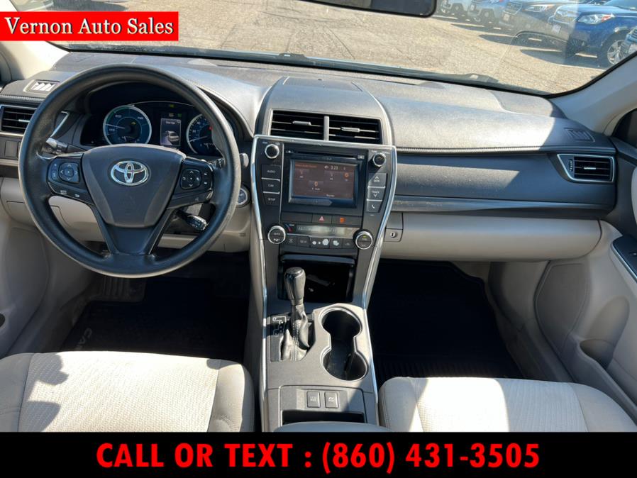 2015 Toyota Camry Hybrid 4dr Sdn LE (Natl), available for sale in Manchester, Connecticut | Vernon Auto Sale & Service. Manchester, Connecticut 2015 Toyota Camry Hybrid 4dr Sdn LE (Natl), available for sale in Manchester, Connecticut | Vernon Auto Sale & Service. Manchester, Connecticut