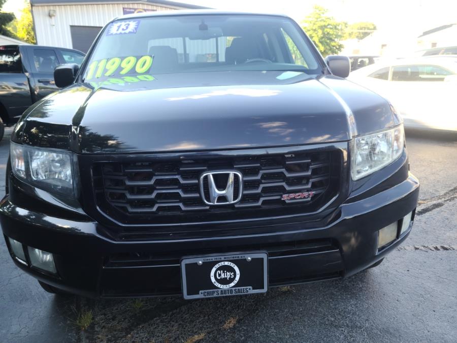 2013 Honda Ridgeline 4WD Crew Cab Sport, available for sale in Milford, Connecticut | Chip's Auto Sales Inc. Milford, Connecticut 2013 Honda Ridgeline 4WD Crew Cab Sport, available for sale in Milford, Connecticut | Chip's Auto Sales Inc. Milford, Connecticut