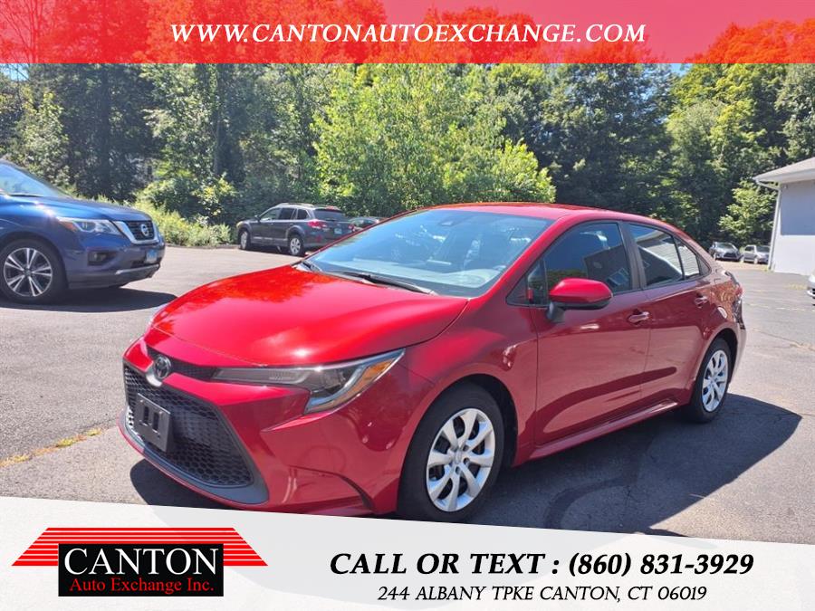 2020 Toyota Corolla LE CVT (Natl), available for sale in Canton, Connecticut | Canton Auto Exchange. Canton, Connecticut 2020 Toyota Corolla LE CVT (Natl), available for sale in Canton, Connecticut | Canton Auto Exchange. Canton, Connecticut
