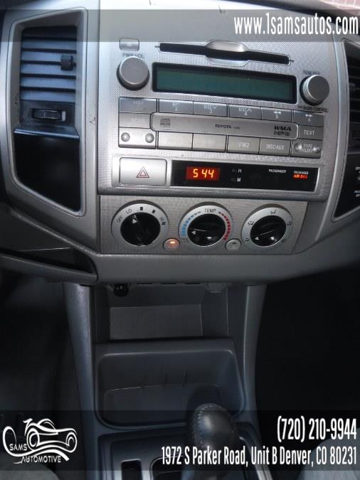 2010 Toyota Tacoma 2WD Access I4 AT (Natl), available for sale in Denver, Colorado | Sam's Automotive. Denver, Colorado 2010 Toyota Tacoma 2WD Access I4 AT (Natl), available for sale in Denver, Colorado | Sam's Automotive. Denver, Colorado