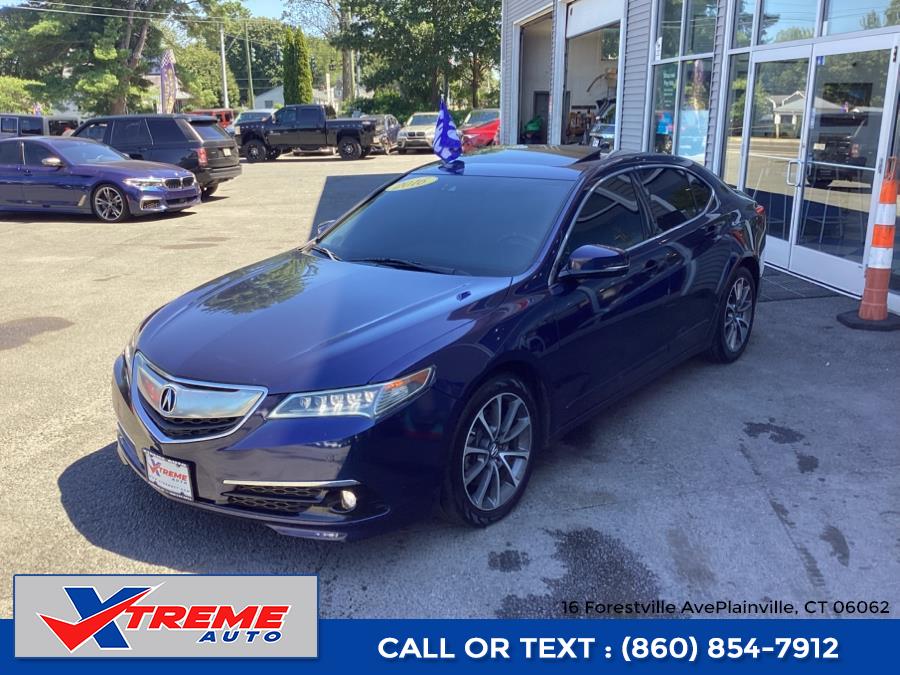 2016 Acura TLX 4dr Sdn V6 Advance, available for sale in Plainville, Connecticut | Xtreme Auto. Plainville, Connecticut 2016 Acura TLX 4dr Sdn V6 Advance, available for sale in Plainville, Connecticut | Xtreme Auto. Plainville, Connecticut
