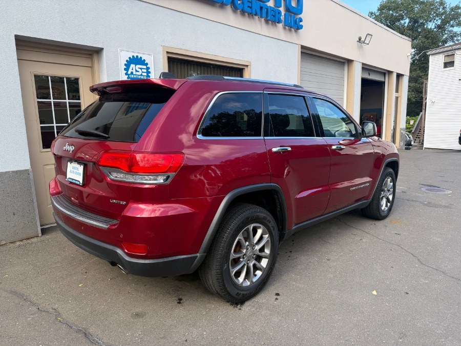 2015 Jeep Grand Cherokee 4WD 4dr Limited, available for sale in Bristol, Connecticut | Bristol Auto Center LLC. Bristol, Connecticut 2015 Jeep Grand Cherokee 4WD 4dr Limited, available for sale in Bristol, Connecticut | Bristol Auto Center LLC. Bristol, Connecticut