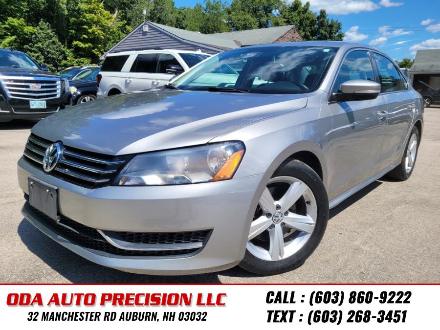 2013 Volkswagen Passat 4dr Sdn 2.5L Auto SE w/Sunroof PZEV, available for sale in Auburn, New Hampshire | ODA Auto Precision LLC. Auburn, New Hampshire 2013 Volkswagen Passat 4dr Sdn 2.5L Auto SE w/Sunroof PZEV, available for sale in Auburn, New Hampshire | ODA Auto Precision LLC. Auburn, New Hampshire