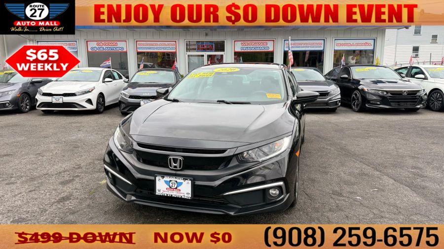 2020 Honda Civic EX Sedan 4D, available for sale in Linden, New Jersey | Route 27 Auto Mall. Linden, New Jersey 2020 Honda Civic EX Sedan 4D, available for sale in Linden, New Jersey | Route 27 Auto Mall. Linden, New Jersey