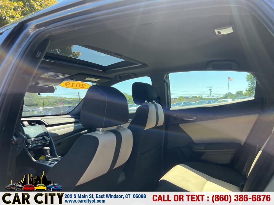 2019 Honda Civic Hatchback EX CVT, available for sale in East Windsor, Connecticut | Car City LLC. East Windsor, Connecticut 2019 Honda Civic Hatchback EX CVT, available for sale in East Windsor, Connecticut | Car City LLC. East Windsor, Connecticut