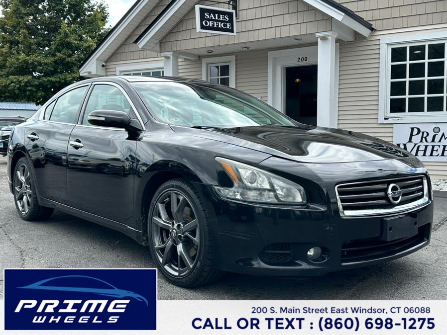 2014 Nissan Maxima 4dr Sdn 3.5 SV, available for sale in East Windsor, Connecticut | Prime Wheels. East Windsor, Connecticut