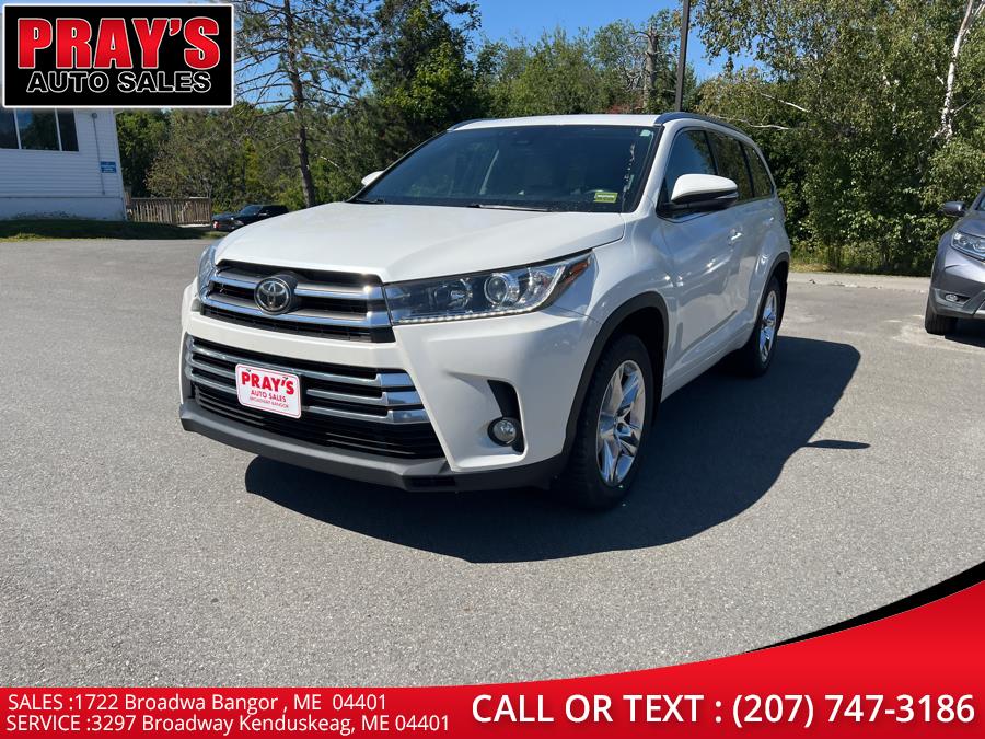 2017 Toyota Highlander Limited V6 AWD (Natl), available for sale in Bangor , Maine | Pray's Auto Sales . Bangor , Maine 2017 Toyota Highlander Limited V6 AWD (Natl), available for sale in Bangor , Maine | Pray's Auto Sales . Bangor , Maine