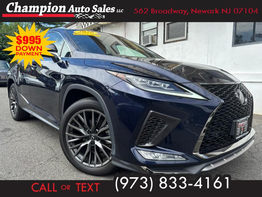 2020 Lexus RX RX 350 F SPORT Performance AWD, available for sale in Newark, New Jersey | Champion Auto Sales. Newark, New Jersey 2020 Lexus RX RX 350 F SPORT Performance AWD, available for sale in Newark, New Jersey | Champion Auto Sales. Newark, New Jersey
