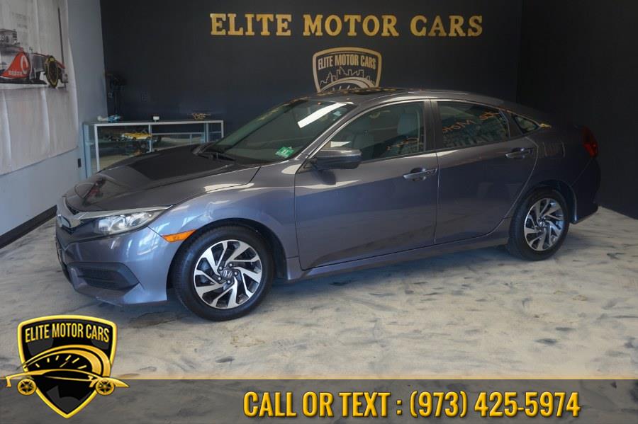 2016 Honda Civic Sedan 4dr CVT EX, available for sale in Newark, New Jersey | Elite Motor Cars. Newark, New Jersey