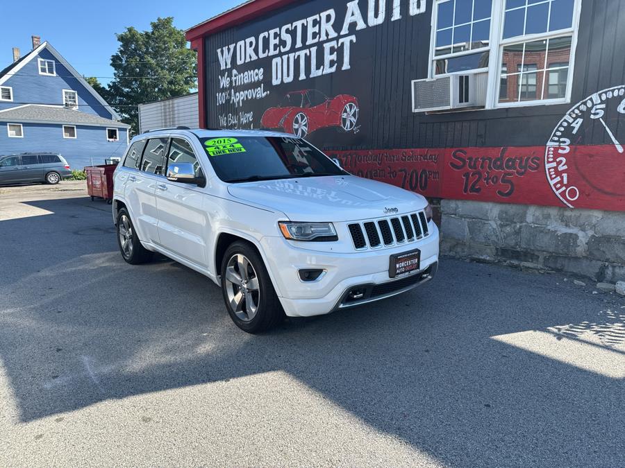 2015 Jeep Grand Cherokee 4WD 4dr Overland, available for sale in Worcester, Massachusetts | Worcester Auto Outlet LLC. Worcester, Massachusetts 2015 Jeep Grand Cherokee 4WD 4dr Overland, available for sale in Worcester, Massachusetts | Worcester Auto Outlet LLC. Worcester, Massachusetts