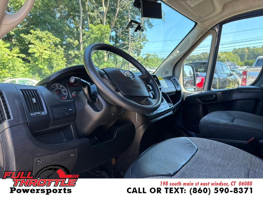 2019 Ram ProMaster Cargo Van 3500 High Roof 159" WB EXT, available for sale in East Windsor, Connecticut | Full Throttle Power Sports LLC. East Windsor, Connecticut 2019 Ram ProMaster Cargo Van 3500 High Roof 159" WB EXT, available for sale in East Windsor, Connecticut | Full Throttle Power Sports LLC. East Windsor, Connecticut