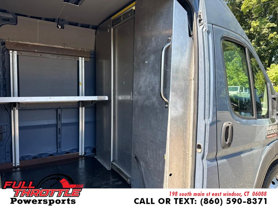 2019 Ram ProMaster Cargo Van 3500 High Roof 159" WB EXT, available for sale in East Windsor, Connecticut | Full Throttle Power Sports LLC. East Windsor, Connecticut 2019 Ram ProMaster Cargo Van 3500 High Roof 159" WB EXT, available for sale in East Windsor, Connecticut | Full Throttle Power Sports LLC. East Windsor, Connecticut
