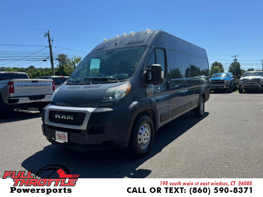 2019 Ram ProMaster Cargo Van 3500 High Roof 159" WB EXT, available for sale in East Windsor, Connecticut | Full Throttle Power Sports LLC. East Windsor, Connecticut 2019 Ram ProMaster Cargo Van 3500 High Roof 159" WB EXT, available for sale in East Windsor, Connecticut | Full Throttle Power Sports LLC. East Windsor, Connecticut