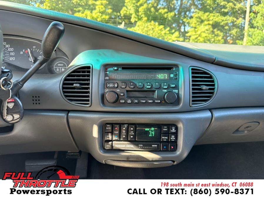 2004 Buick Century 4dr Sdn Custom, available for sale in East Windsor, Connecticut | Full Throttle Power Sports LLC. East Windsor, Connecticut 2004 Buick Century 4dr Sdn Custom, available for sale in East Windsor, Connecticut | Full Throttle Power Sports LLC. East Windsor, Connecticut