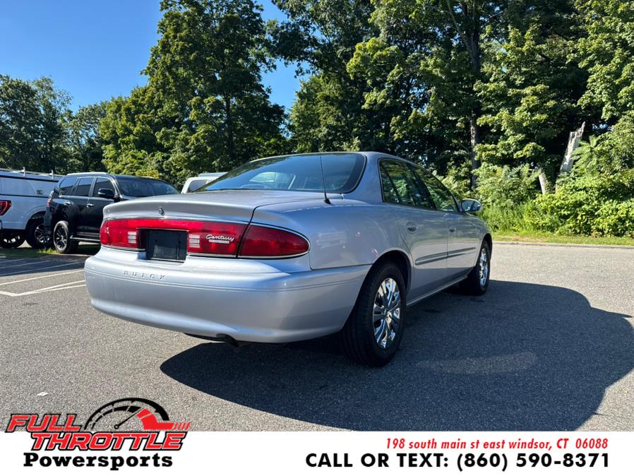 2004 Buick Century 4dr Sdn Custom, available for sale in East Windsor, Connecticut | Full Throttle Power Sports LLC. East Windsor, Connecticut 2004 Buick Century 4dr Sdn Custom, available for sale in East Windsor, Connecticut | Full Throttle Power Sports LLC. East Windsor, Connecticut