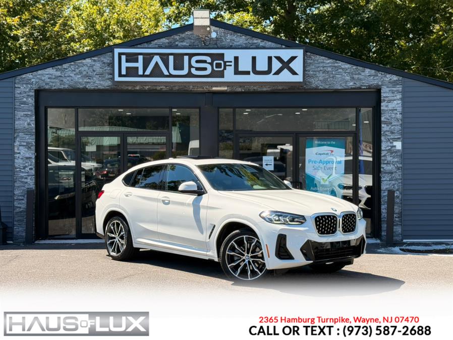 2023 BMW X4 xDrive30i Sports Activity Coupe, available for sale in Wayne, New Jersey | Haus of Lux. Wayne, New Jersey 2023 BMW X4 xDrive30i Sports Activity Coupe, available for sale in Wayne, New Jersey | Haus of Lux. Wayne, New Jersey