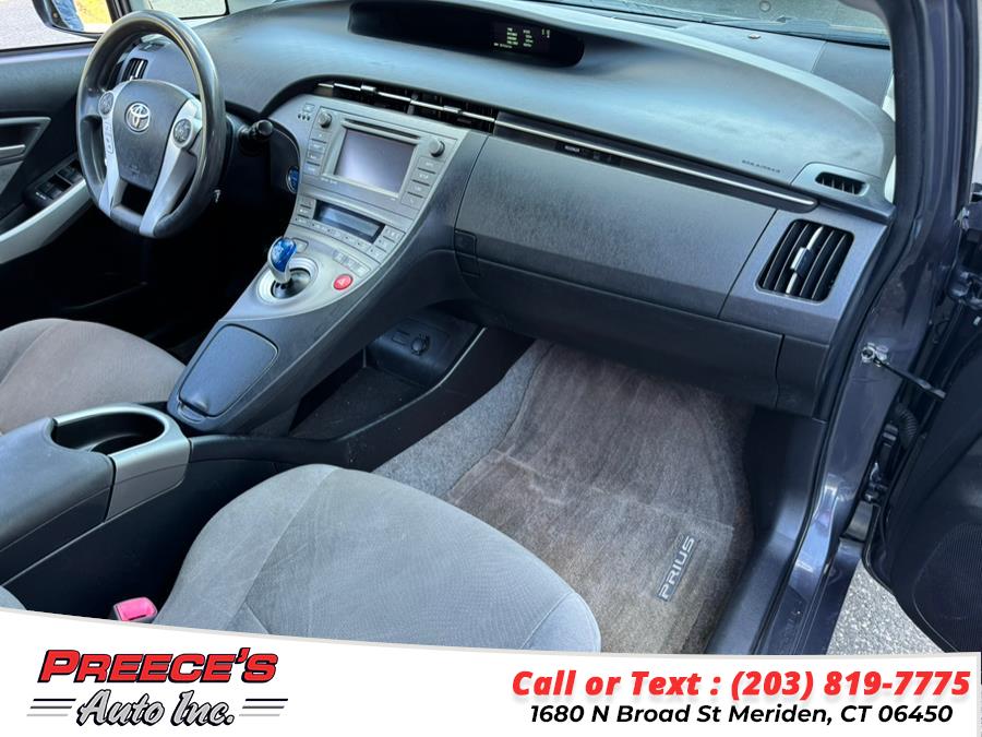 2013 Toyota Prius 5dr HB Three (Natl), available for sale in Meriden, Connecticut | Preeces Auto Inc. Meriden, Connecticut 2013 Toyota Prius 5dr HB Three (Natl), available for sale in Meriden, Connecticut | Preeces Auto Inc. Meriden, Connecticut