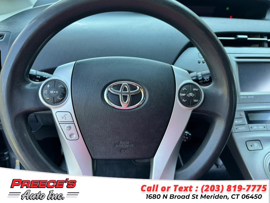 2013 Toyota Prius 5dr HB Three (Natl), available for sale in Meriden, Connecticut | Preeces Auto Inc. Meriden, Connecticut 2013 Toyota Prius 5dr HB Three (Natl), available for sale in Meriden, Connecticut | Preeces Auto Inc. Meriden, Connecticut
