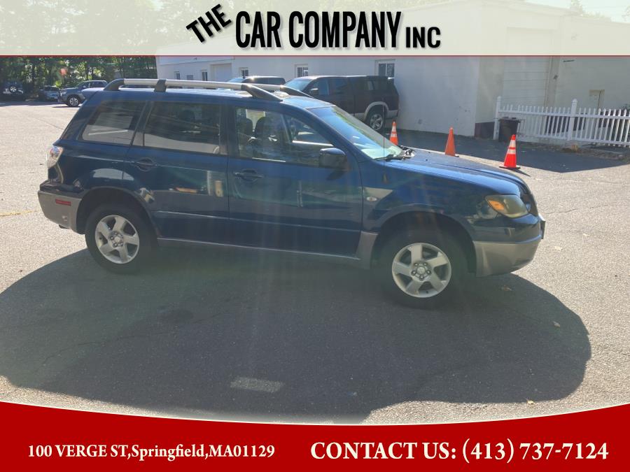 2004 Mitsubishi Outlander 4dr AWD XLS, available for sale in Springfield, Massachusetts | The Car Company. Springfield, Massachusetts 2004 Mitsubishi Outlander 4dr AWD XLS, available for sale in Springfield, Massachusetts | The Car Company. Springfield, Massachusetts