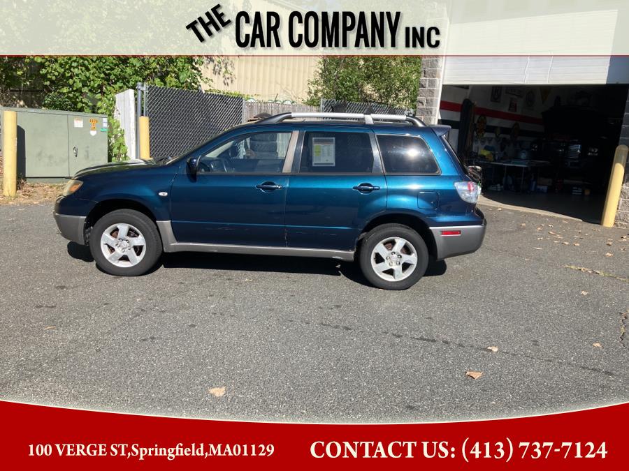 2004 Mitsubishi Outlander 4dr AWD XLS, available for sale in Springfield, Massachusetts | The Car Company. Springfield, Massachusetts 2004 Mitsubishi Outlander 4dr AWD XLS, available for sale in Springfield, Massachusetts | The Car Company. Springfield, Massachusetts