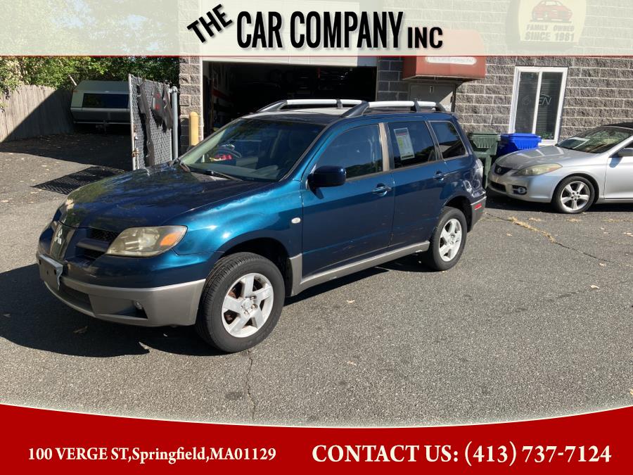 2004 Mitsubishi Outlander 4dr AWD XLS, available for sale in Springfield, Massachusetts | The Car Company. Springfield, Massachusetts 2004 Mitsubishi Outlander 4dr AWD XLS, available for sale in Springfield, Massachusetts | The Car Company. Springfield, Massachusetts