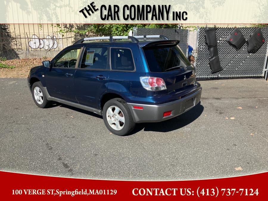 2004 Mitsubishi Outlander 4dr AWD XLS, available for sale in Springfield, Massachusetts | The Car Company. Springfield, Massachusetts 2004 Mitsubishi Outlander 4dr AWD XLS, available for sale in Springfield, Massachusetts | The Car Company. Springfield, Massachusetts
