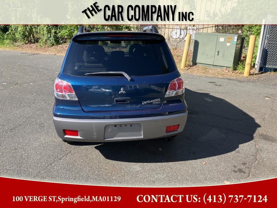 2004 Mitsubishi Outlander 4dr AWD XLS, available for sale in Springfield, Massachusetts | The Car Company. Springfield, Massachusetts 2004 Mitsubishi Outlander 4dr AWD XLS, available for sale in Springfield, Massachusetts | The Car Company. Springfield, Massachusetts