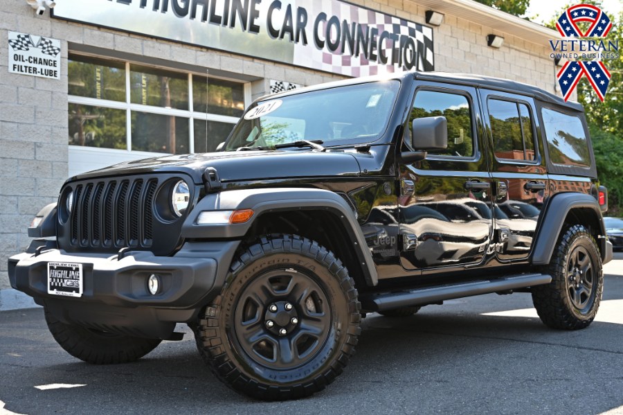2021 Jeep Wrangler Unlimited Sport 4x4, available for sale in Waterbury, Connecticut | Highline Car Connection. Waterbury, Connecticut