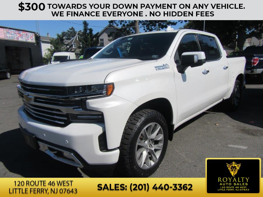2019 Chevrolet Silverado 1500 4WD Crew Cab 147" High Country, available for sale in Little Ferry, New Jersey | Royalty Auto Sales. Little Ferry, New Jersey