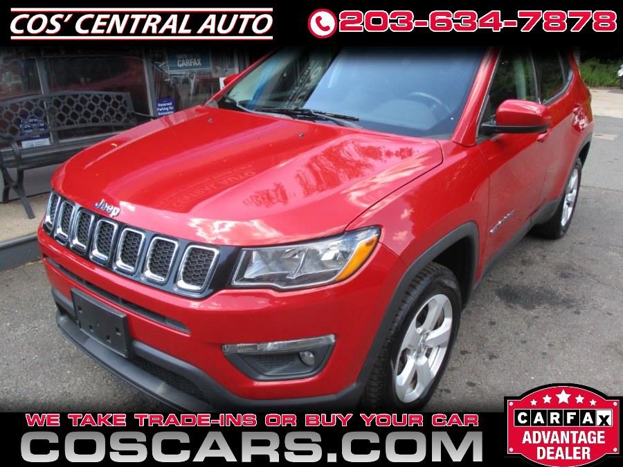 2018 Jeep Compass Latitude 4x4, available for sale in Meriden, Connecticut | Cos Central Auto. Meriden, Connecticut