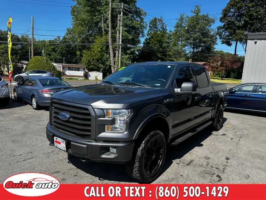 2017 Ford F-150 XLT 4WD SuperCrew 5.5'' Box, available for sale in Bristol, Connecticut | Quick Auto LLC. Bristol, Connecticut 2017 Ford F-150 XLT 4WD SuperCrew 5.5'' Box, available for sale in Bristol, Connecticut | Quick Auto LLC. Bristol, Connecticut