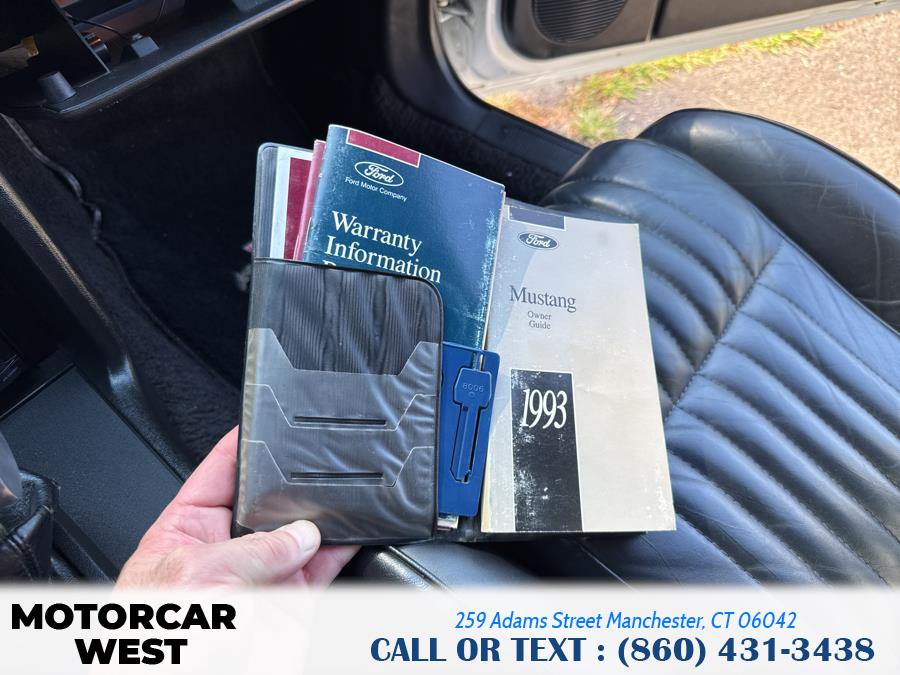 1993 Ford Mustang 2dr Convertible LX 5.0L, available for sale in Manchester, Connecticut | Motorcar West. Manchester, Connecticut 1993 Ford Mustang 2dr Convertible LX 5.0L, available for sale in Manchester, Connecticut | Motorcar West. Manchester, Connecticut