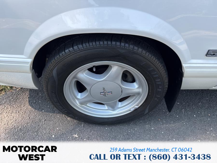 1993 Ford Mustang 2dr Convertible LX 5.0L, available for sale in Manchester, Connecticut | Motorcar West. Manchester, Connecticut 1993 Ford Mustang 2dr Convertible LX 5.0L, available for sale in Manchester, Connecticut | Motorcar West. Manchester, Connecticut