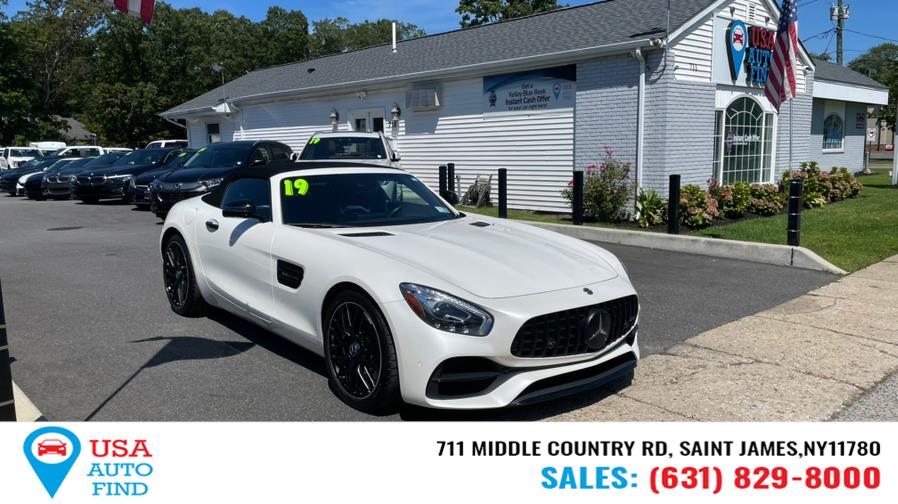 2019 Mercedes-Benz AMG GT AMG GT Roadster, available for sale in Saint James, New York | USA Auto Find. Saint James, New York 2019 Mercedes-Benz AMG GT AMG GT Roadster, available for sale in Saint James, New York | USA Auto Find. Saint James, New York