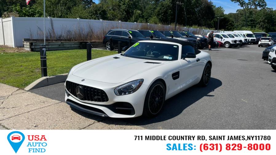 2019 Mercedes-Benz AMG GT AMG GT Roadster, available for sale in Saint James, New York | USA Auto Find. Saint James, New York 2019 Mercedes-Benz AMG GT AMG GT Roadster, available for sale in Saint James, New York | USA Auto Find. Saint James, New York
