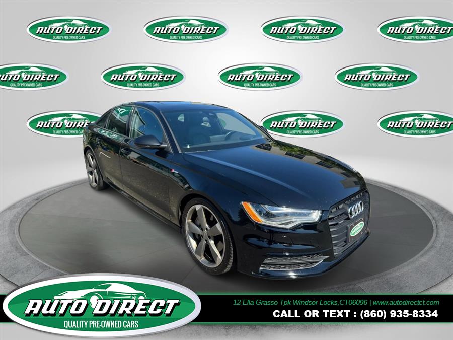 2015 Audi A6 4dr Sdn quattro 3.0T Prestige, available for sale in Windsor Locks, Connecticut | Auto Direct LLC. Windsor Locks, Connecticut 2015 Audi A6 4dr Sdn quattro 3.0T Prestige, available for sale in Windsor Locks, Connecticut | Auto Direct LLC. Windsor Locks, Connecticut