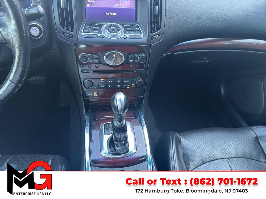 2013 INFINITI G37 Sedan 4dr x AWD, available for sale in Bloomingdale, New Jersey | MG Enterprise USA. Bloomingdale, New Jersey 2013 INFINITI G37 Sedan 4dr x AWD, available for sale in Bloomingdale, New Jersey | MG Enterprise USA. Bloomingdale, New Jersey