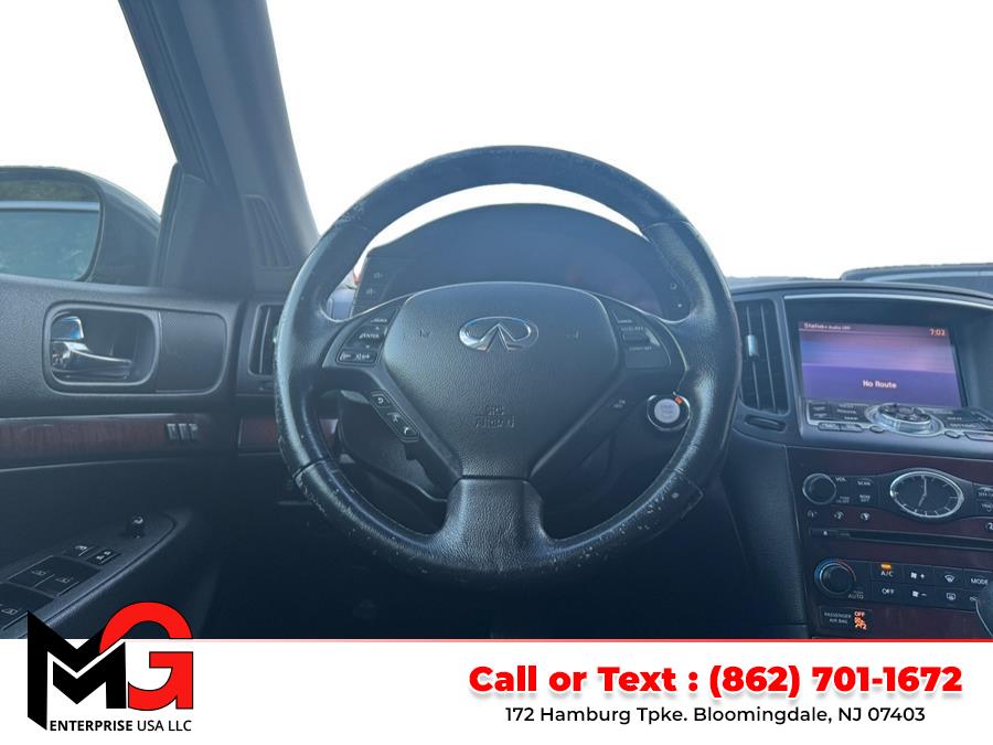 2013 INFINITI G37 Sedan 4dr x AWD, available for sale in Bloomingdale, New Jersey | MG Enterprise USA. Bloomingdale, New Jersey 2013 INFINITI G37 Sedan 4dr x AWD, available for sale in Bloomingdale, New Jersey | MG Enterprise USA. Bloomingdale, New Jersey