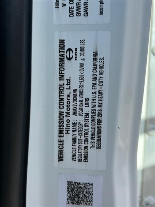 2018 HINO 268A 26 FT MORGAN BOX MAXON LIFTGATE NON CDL, available for sale in Paterson, New Jersey | Speedway Motors LLC. Paterson, New Jersey 2018 HINO 268A 26 FT MORGAN BOX MAXON LIFTGATE NON CDL, available for sale in Paterson, New Jersey | Speedway Motors LLC. Paterson, New Jersey